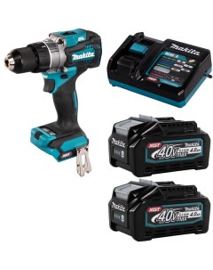 Дрель шуруповерт аккумуляторная DF001GM201 140Нм XGT 40В 2х4Ач з у Makita