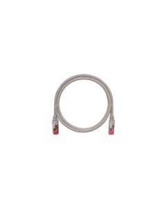 Патч корд SSTP кат 6a 0 3 м RJ45 RJ45 серый CU LSZH NMC PC4SA55B 003 C GY Nikomax