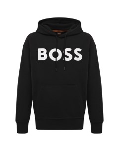 Хлопковое худи Boss orange