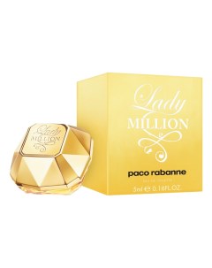 Lady Million туалетная вода 5мл Paco rabanne