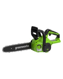 Цепная пила G24CS25K2 аккумуляторная 24В 2Ач с одним аккумулятором 200 Greenworks