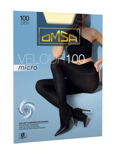 Колготки Oms Velour Micro 100 Avorio Omsa