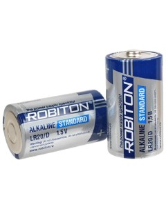 Батарейка Standard LR20 SR2 1шт Robiton