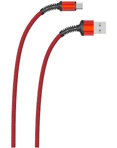 Кабель USB Type C USB 2 4A 2м красный LS64 LD_B4471 Ldnio