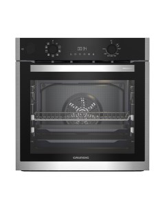 Встраиваемый электрический духовой шкаф GEBD19301B черный серебристый Grundig