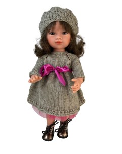 Кукла Селия брюнетка 34 см арт 22319K33 Carmen gonzalez