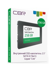 SSD накопитель Lite 2 5 256 ГБ SSD 256GB 2 5 LT22 Cbr