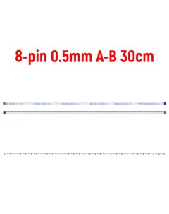 Шлейф FFC 8 pin Шаг 0 5mm Длина 30cm Оем