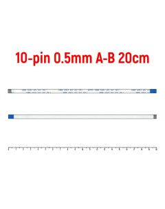 Шлейф FFC 10 pin Шаг 0 5mm Длина 20cm Оем