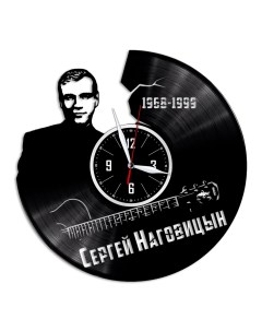 Часы из виниловой пластинки c VinylLab Сергей Наговицын (c) vinyllab