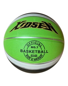Мяч баскетбольный зеленый стрит 7 размер Nobrand