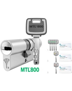 Цилиндровый механизм MTL800 140 60x80 ключ ключ латунь флажок Mul-t-lock