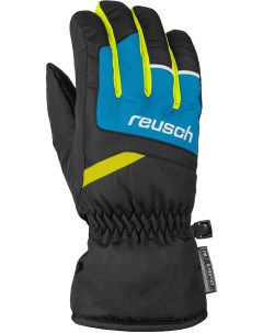 Перчатки Горнолыжные Bennet R Tex Xt Black Brilliant Blue Safety Yellow Inch 5 5 Reusch