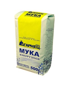 Мука кукурузная 500 г 3 шт Гарнец