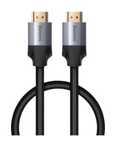 Кабель Enjoyment Series HDMI Male HDMI Male Adapter Cable 2m Dark Grey CAKSX C0G Baseus