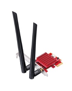 Адаптер Bluetooth Wi Fi WE3000S 802 11a b g n ac ax 2 4 5 6 ГГц до 5 38 Гбит с PCI E внешних антенн  Cudy