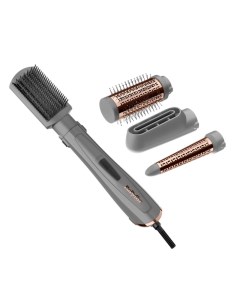 Фен щетка AS136E 1 кВт режимов 3 насадок 4 серый Babyliss