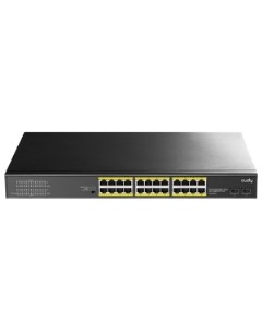 Коммутатор GS1028PS2 кол во портов 24x1 Гбит с кол во SFP uplink SFP 2x1 Гбит с установка в стойку P Cudy