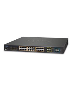 Коммутатор GS 5220 24UPL4XR управляемый кол во портов 24x1 Гбит с SFP 4x1 кол во SFP uplink SFP 4x10 Planet