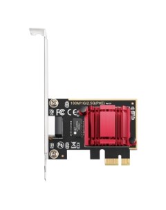 Сетевая карта PE25 1xRJ 45 2 5 Гбит с PCI E Retail Cudy