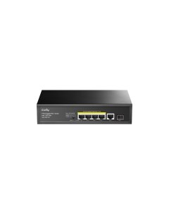 Коммутатор GS1005PTS1 кол во портов 4x1 Гбит с SFP 1x1 кол во SFP uplink RJ 45 1x1 Гбит с PoE 4x60 В Cudy