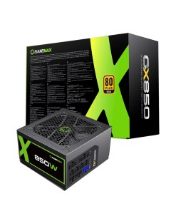 Блок питания 850 Вт ATX GX 850 Modular 120 мм 80 Plus Gold Retail Gamemax