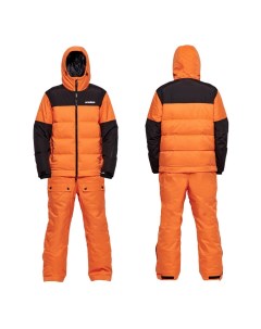 Комбинезон горнолыжный Puffer Flame Orange 2024 Oneskee