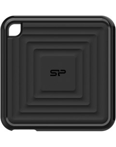 Внешний SSD накопитель USB C 2TB PC60 1 8 SP020TBPSDPC60CK Silicon power