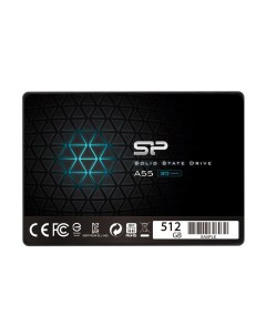 Твердотельный накопитель SSD SATA III 512Gb SP512GBSS3A55S25 Ace A55 2 5 Silicon power