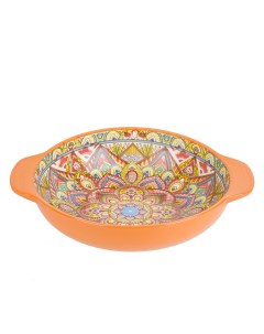 Салатник с ручками 25x20 5x6 см фарфоровый Arabesque 860093 Nouvelle