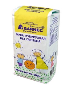 Мука кукурузная без глютена 500 г х 6 шт Гарнец