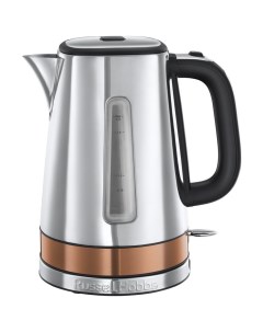 Чайник электрический 24280 70 1 7 л серебристый золотистый Russell hobbs