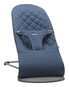 Шезлонг детский Bliss Cotton Синий Babybjorn