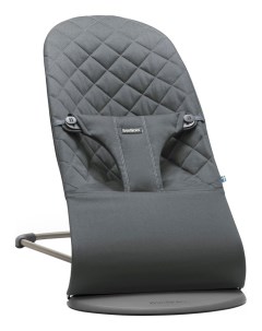 Шезлонг детский Bliss Cotton Антрацитовый Babybjorn