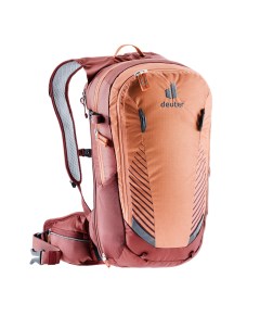 Велорюкзак на спину Compact Exp 12 Sl 12 л красный оранжевый Deuter