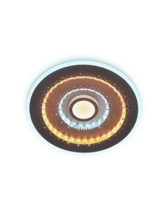 Потолочный светильник светодиодный с пультом регулировкой цветовой температуры и яркости ночным режи Ambrella