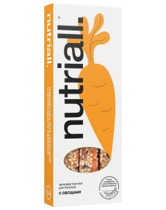 Лакомство для грызунов Зерновые палочки с овощами 90 г Nutriall