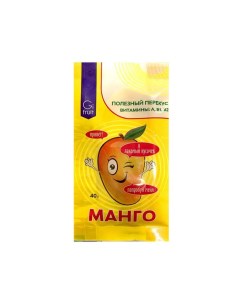 Фрукты сушеные манго 40 г Gifruit