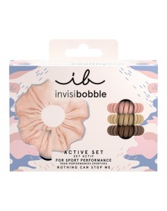 Set Nothing Can Stop Me Набор резинок браслетов для волос Invisibobble