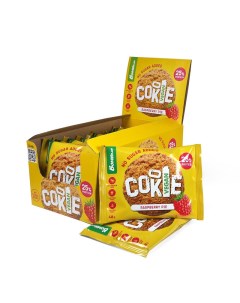 Печенье Cookie VEGAN 12x40 г малиновый пирог Bombbar