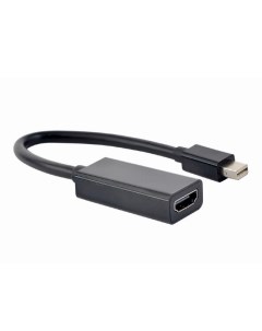 Аксессуар Cablexpert miniDisplayPort HDMI 15cm Black A mDPM HDMIF4K 01 Gembird