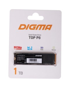SSD M 2 накопитель Top P8 2280 PCI E 4 0 x4 1000GB DGST4001TP83T Digma