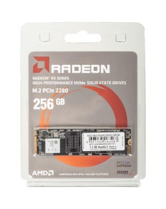 SSD M 2 накопитель Radeon PCI E x4 2280 256Gb R5MP256G8 Amd