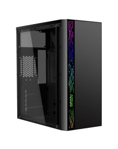 Корпус A370 RGB Window ATX Midi Tower USB 3 0 RGB подсветка черный без БП A370 RGB Window Ginzzu