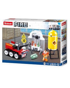 Конструктор Fire Robot Drill 130 деталей Sluban