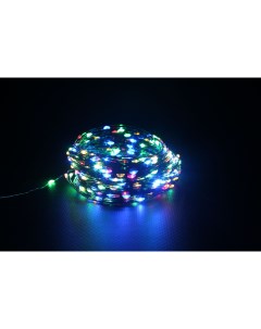 Световая гирлянда новогодняя 15442 1 50 м разноцветный RGB Merry christmas