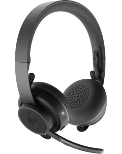 Компьютерная гарнитура Headset Wireless Zone UC Graphite 981 000914 Logitech