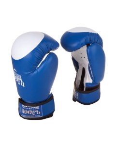 Боксерские перчатки BBG 01 синие 10 унций Боецъ
