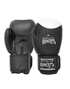 Боксерские перчатки BBG 01 DX Черные 14 oz Боецъ