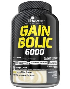 Гейнер Gain Bolic 6000 3500 г vanilla Олимп